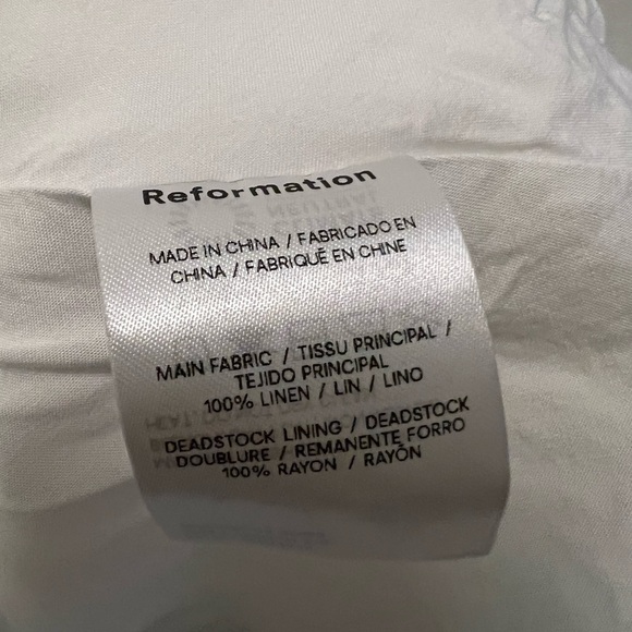 Reformation Layla Linen Skirt - Picture 4 of 5